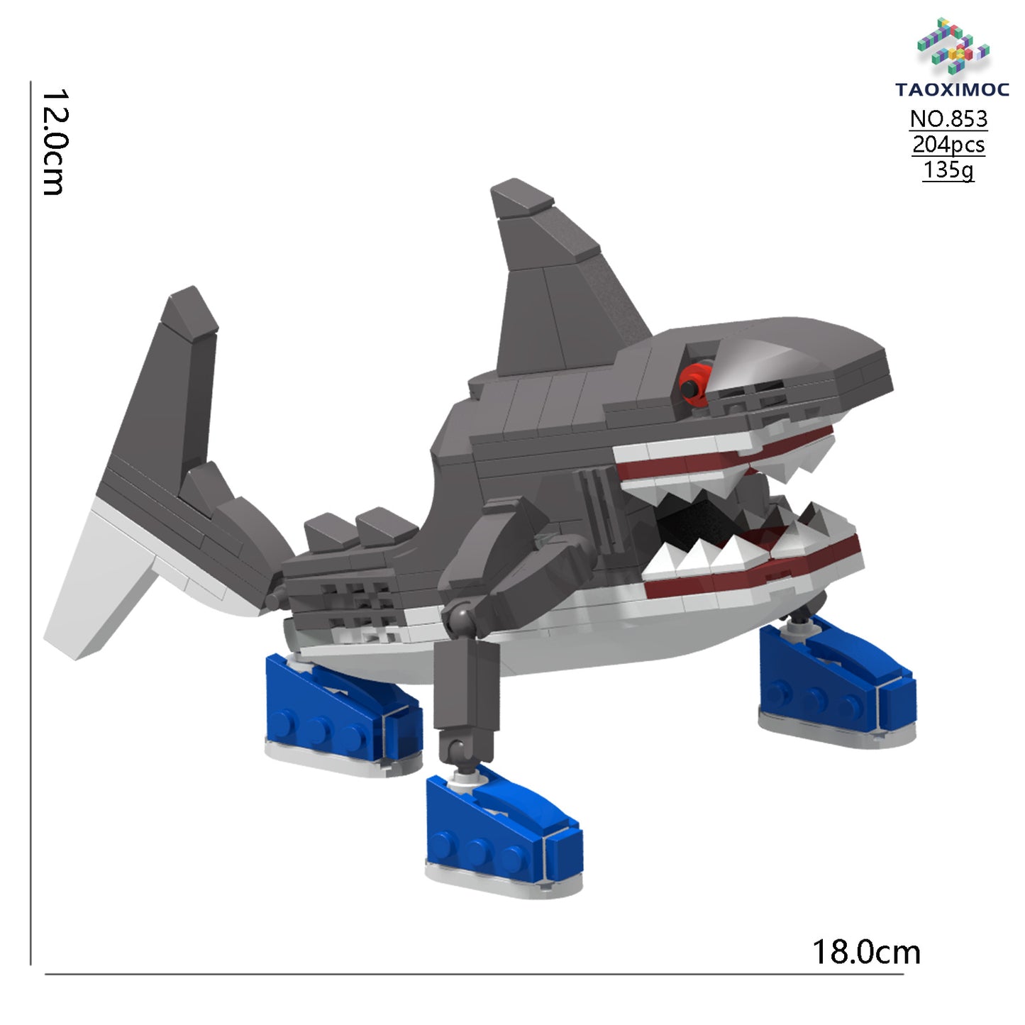 Italian Brainrot Themed Character Building Block Set