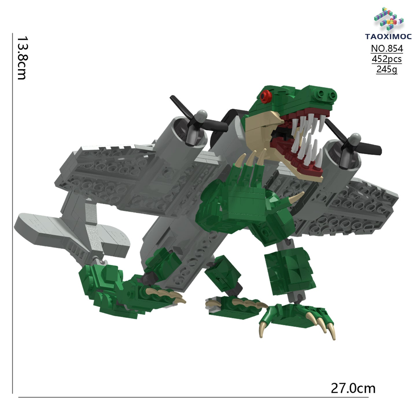 Italian Brainrot Themed Character Building Block Set