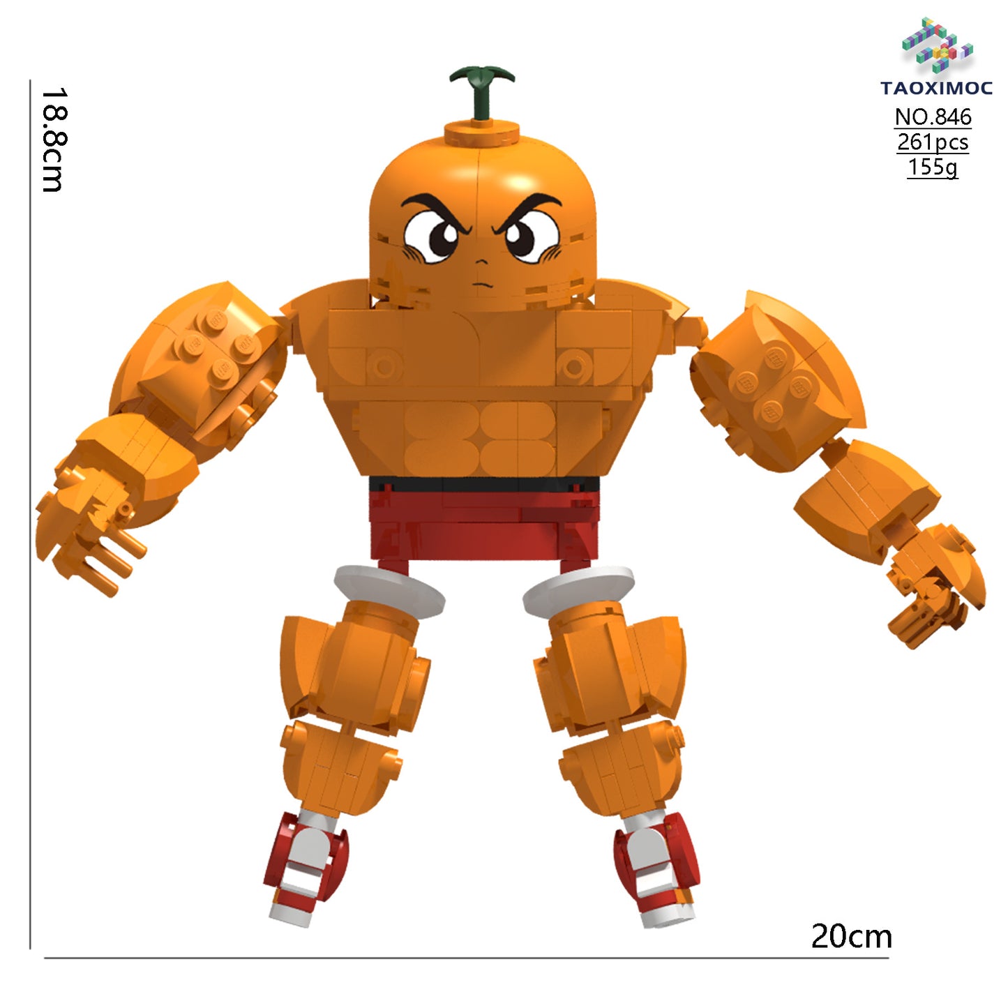 Italian Brainrot Themed Character Building Block Set