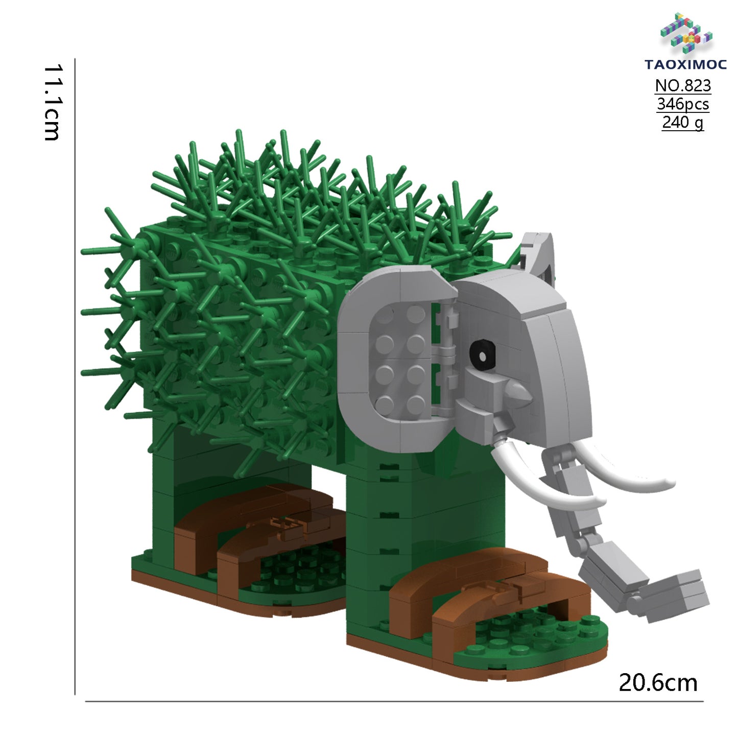 Italian Brainrot Themed Character Building Block Set