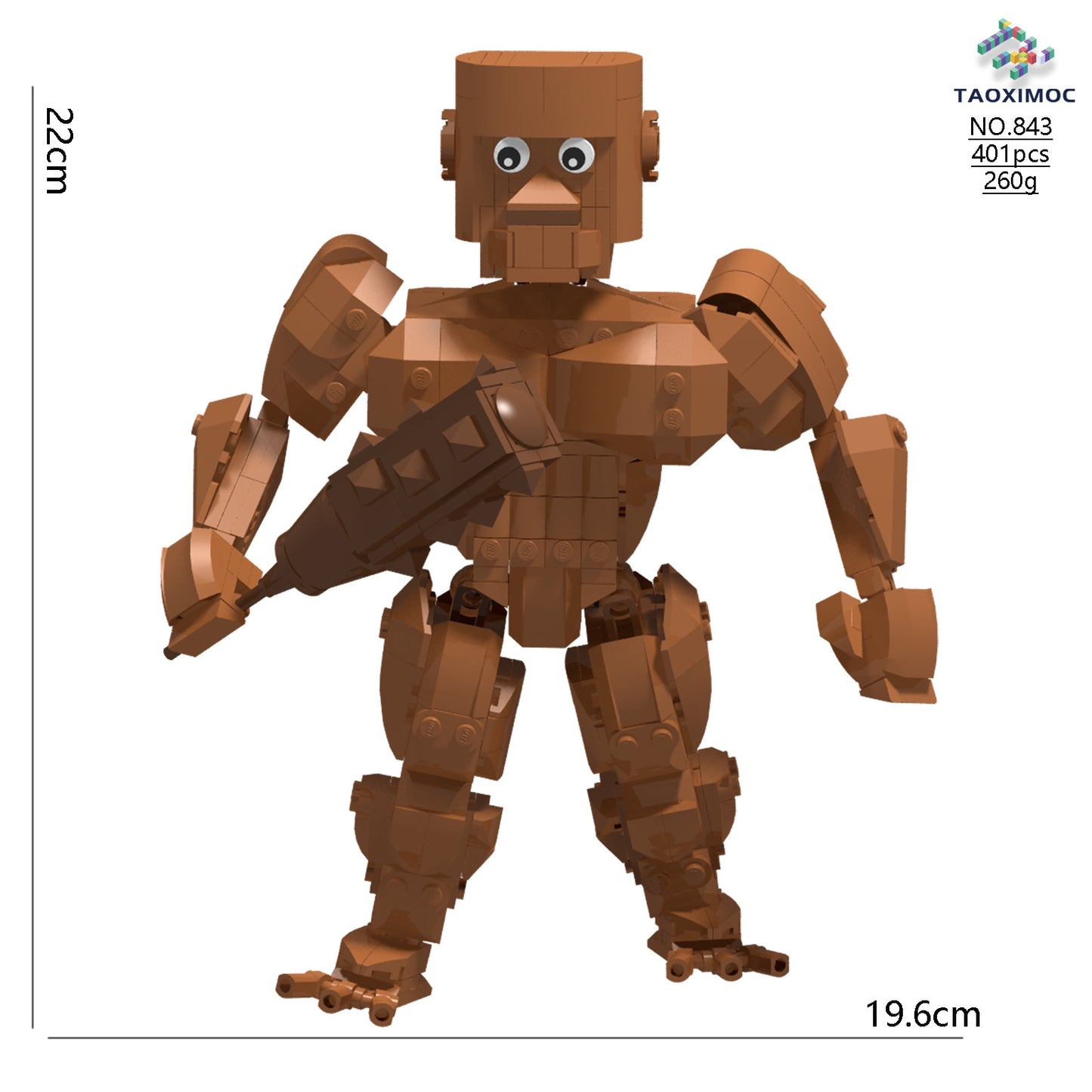 Italian Brainrot Themed Character Building Block Set