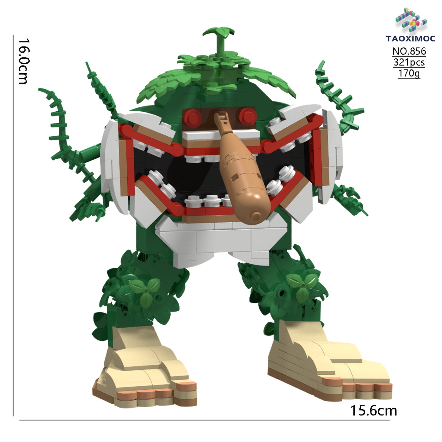 Italian Brainrot Themed Character Building Block Set