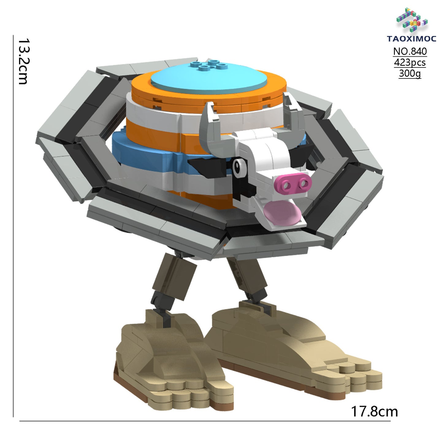 Italian Brainrot Themed Character Building Block Set