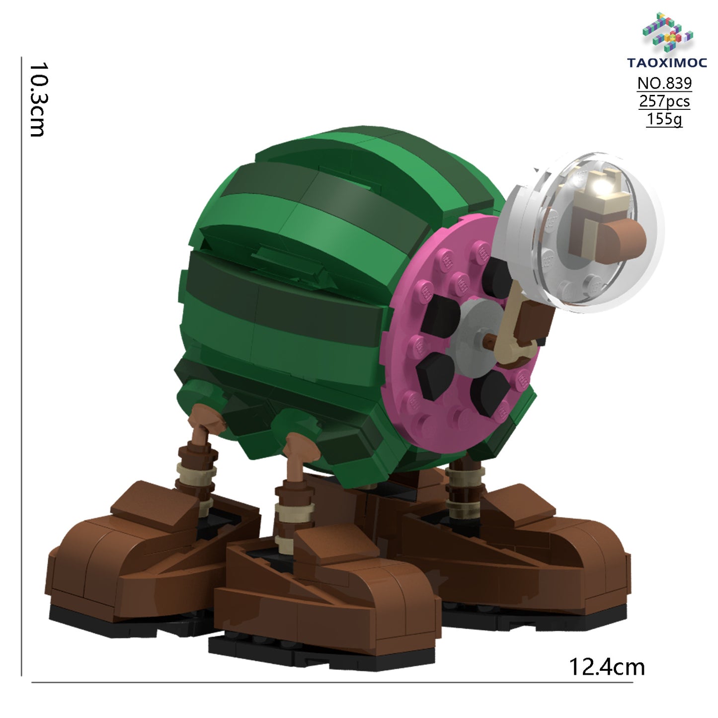 Italian Brainrot Themed Character Building Block Set