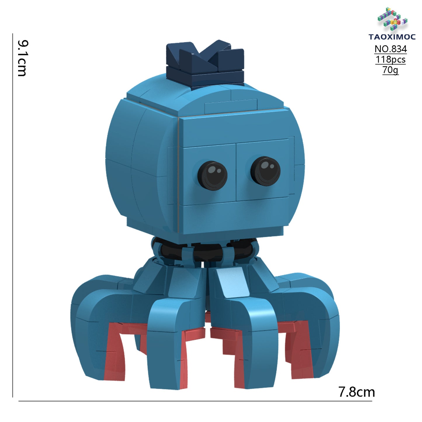 Italian Brainrot Themed Character Building Block Set