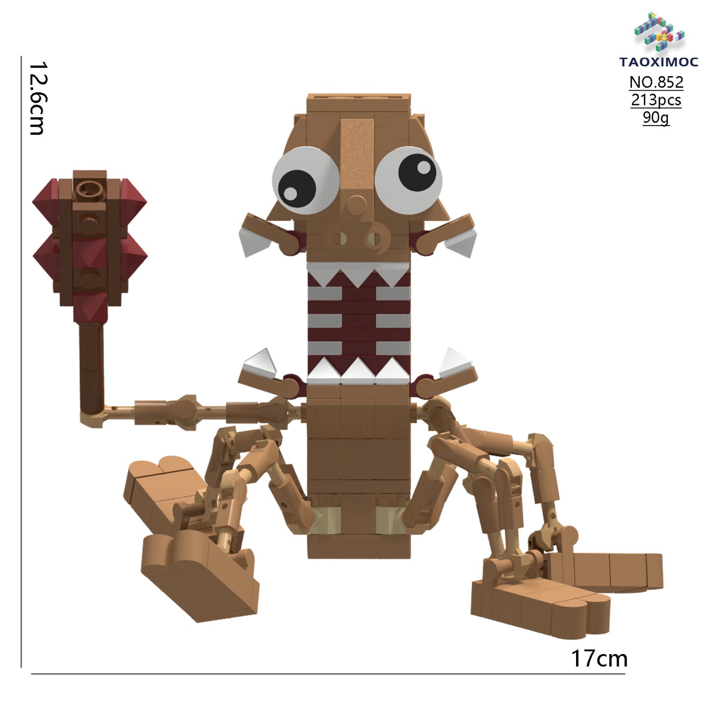 Italian Brainrot Themed Character Building Block Set