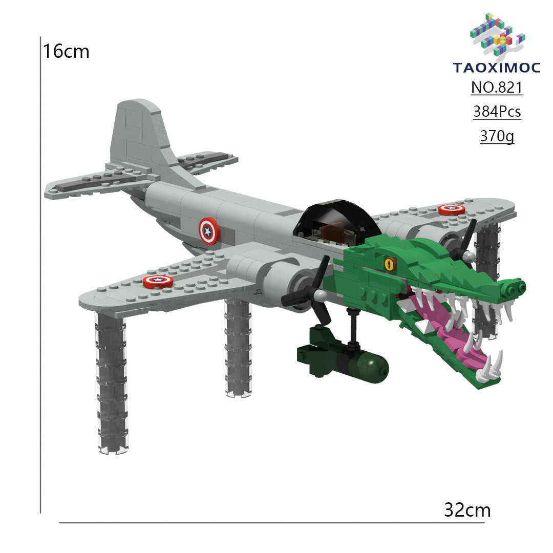 Italian Brainrot Themed Character Building Block Set